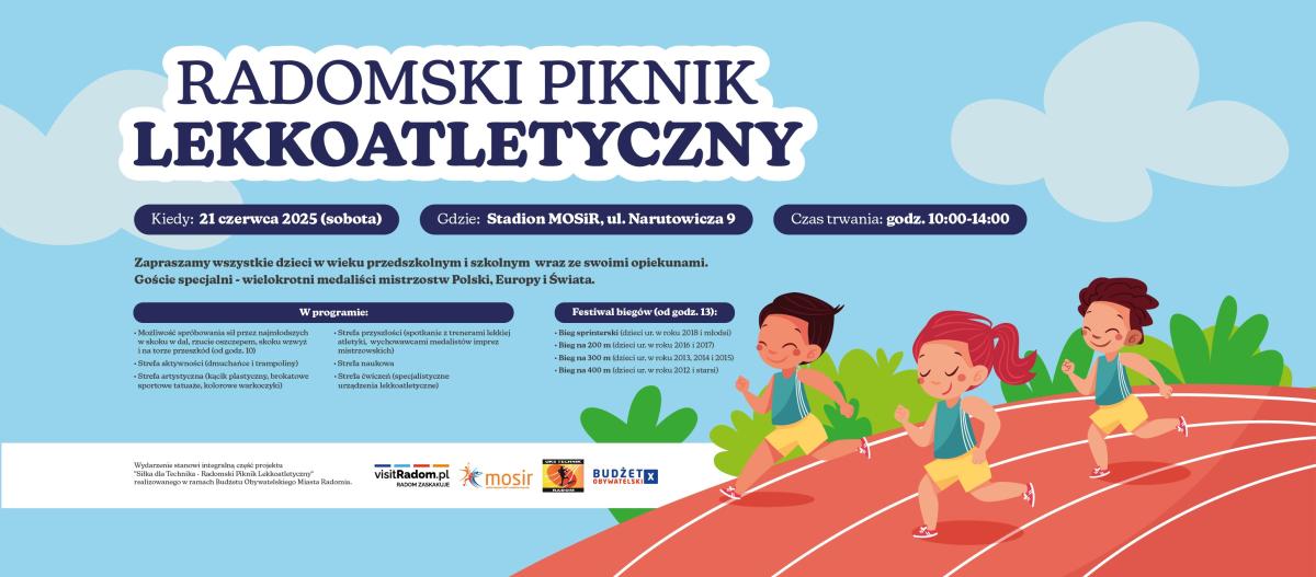 Piknik z lekkoatletami.